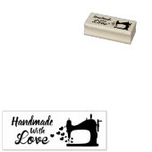 Handgefertigt mit Liebe Gummistempel (Stempel)