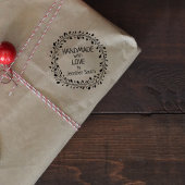 Handgefertigt mit Liebe, Gummistempel