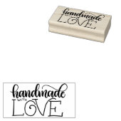 Handgefertigt mit Liebe Gummistempel (Stempel)