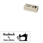 Handgefertigt mit Liebe Individuelle Name Gummistempel (Stempel)