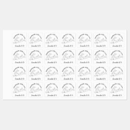 Handgefertigt mit Liebe Magischer Hare Etiketten