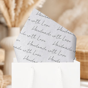 Handgefertigt mit Liebe Maßgeschneidert Seidenpapier