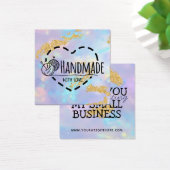 Handgefertigt mit Liebe - Opalgold Dank für Unters (Schreibtisch)