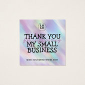 Handgefertigt mit Liebe - Packungsbeilage für klei (Rückseite)