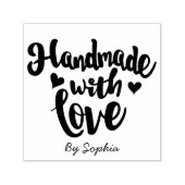 Handgefertigt mit Liebe Permastempel (Design)