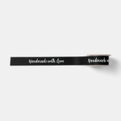 Handgefertigt mit Liebe Satinband (Vorderseite)
