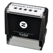 „Handgefertigt mit Liebe“ Sterne Stempel (Produkt)