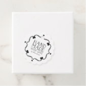 Handgefertigt mit Liebe-Tag mit Herz Geschenkanhänger (Beispiel)