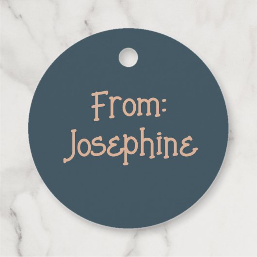 Handgefertigt mit Liebe und Katzenhaar - Geschenkm Geschenkanhänger (Rückseite)