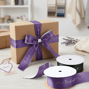 Handgefertigt mit Liebe, Verpackung für kleine Unt Satinband