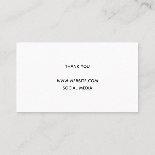 Handgefertigt mit Liebe von Creator Pink Heart Visitenkarte (Rückseite)