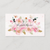 Handgefertigt mit Liebe Zuhause Crafter Visitenkarte (Vorderseite)