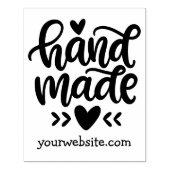 Handgefertigt Personalisiert  Gummistempel (Prägung)