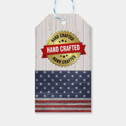 Handgefertigt - Siehe Rückseite - Geschenkstempel Geschenkanhänger (Vorderseite)