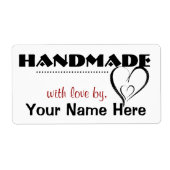 Handgefertigt von benutzerdefinierten Labels (Vorne)