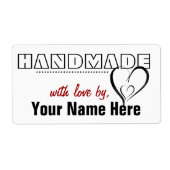 Handgefertigt von benutzerdefinierten Labels (Vorne)