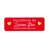 handgefertigt von Custom Signature Red (Vorne)