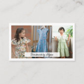 Handgefertigt von Maker Small Business Product Fot Visitenkarte (Vorderseite)