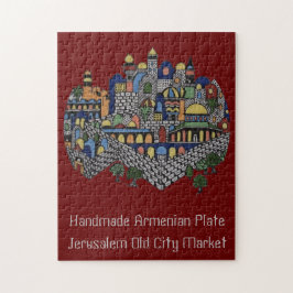 Handgefertigte armenische Keramik Puzzle