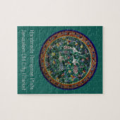 Handgefertigte armenische Keramik Puzzle (Horizontal)