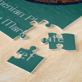 Handgefertigte armenische Keramik Puzzle (Seite)