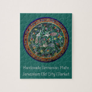 Handgefertigte armenische Keramik Puzzle