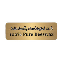 Handgefertigte Bienenwachskandale