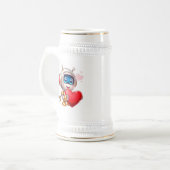 Handgefertigte Bierkrüge & -becher – Langlebiges G Bierglas (Vorderseite Links)