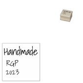 Handgefertigte Briefmarke aus Kautschuk Gummistempel (Stempel)