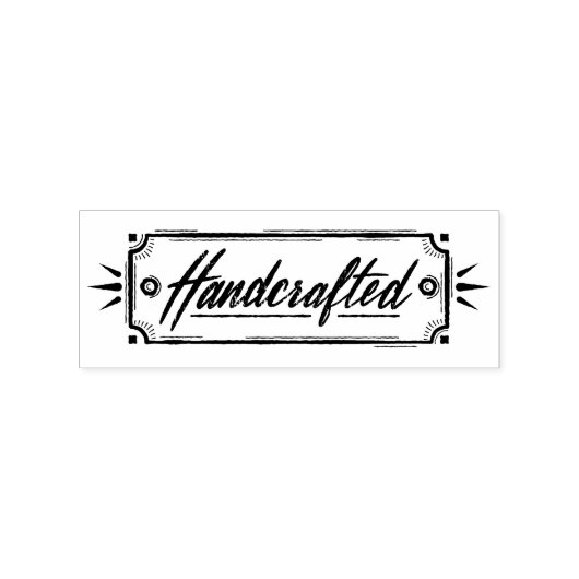 Handgefertigte Briefmarke aus Labelkautschuk Gummistempel (Prägung)