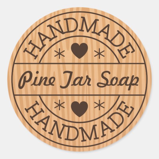 Handgefertigte Briefmarke des benutzerdefinierten  Runder Aufkleber (Vorderseite)