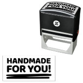 Handgefertigte Briefmarke für Crafters Permastempel (Beispiel)