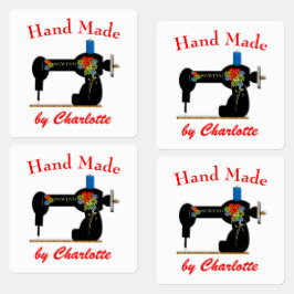 Handgefertigte Dressmakers Personalisiert Labels Etiketten