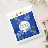 Handgefertigte Einkaufstaschen aus Papier blau Geschenktütchen (Versiegelt)