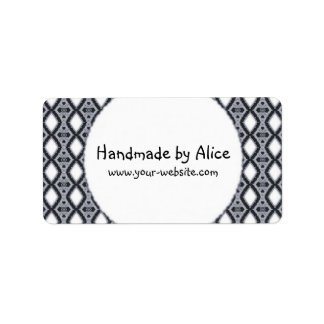 Handgefertigte Etiketten Adressaufkleber