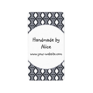 Handgefertigte Etiketten Adressaufkleber