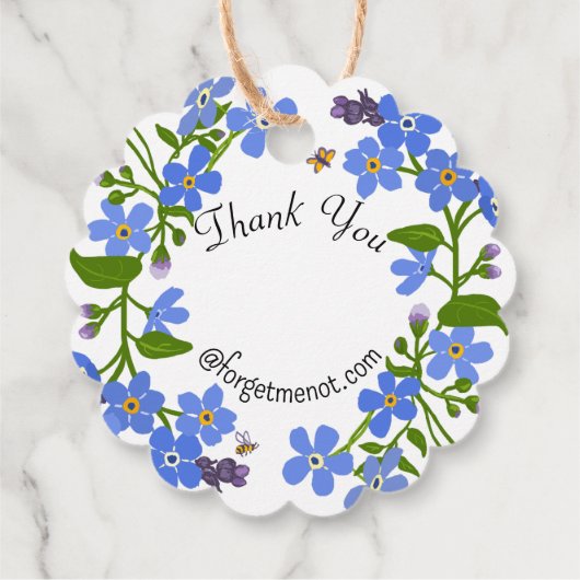 Handgefertigte Geschäftspreise hängen Schlagzeilen Geschenkanhänger (Rückseite)