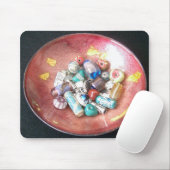 Handgefertigte Glasperlen Mousepad (Mit Mouse)
