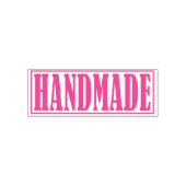 Handgefertigte, hausgemachte Geschäftsleute Gerahm Permastempel (Design)