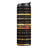 Handgefertigte, helle Streifen, nahtlos ohne Stamm Thermosbecher (Nach links gedreht)