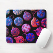 Handgefertigte Keramik-Ornamente auf einem Compute Mousepad (Mit Mouse)