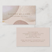 Handgefertigte Keramiken Potter-Keramik Visitenkarte (Vorne/Hinten)