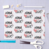 Handgefertigte kleine Unternehmen mit Liebe Seidenpapier (Handwerk)