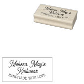 Handgefertigte Kleinunternehmen mit Liebe Gummistempel (Stempel)