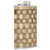 Handgefertigte Körbe Nahtlose Textur Flachmann (Rechts)