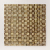 Handgefertigte Körbe Nahtlose Textur Puzzle (Horizontal)