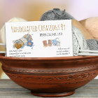 Handgefertigte Kreationen Garne Nähen weiß einseit