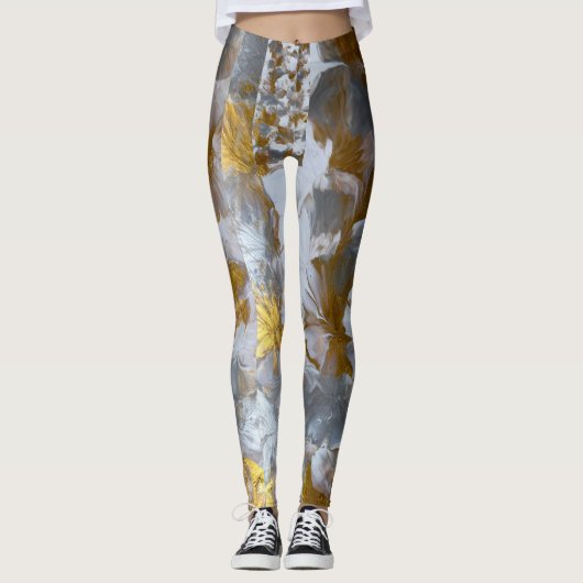  handgefertigte Kunstwerke  Leggings (Vorderseite)