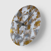  handgefertigte Kunstwerke  Runde Wanduhr (Winkel)