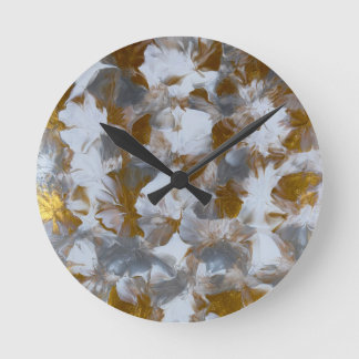  handgefertigte Kunstwerke  Runde Wanduhr